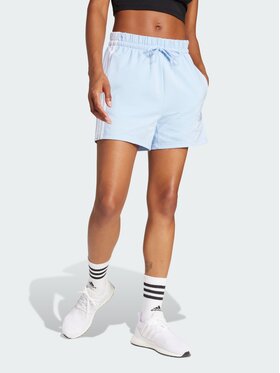 adidas adidas Szorty materiałowe 139483 Błękitny Regular Fit
