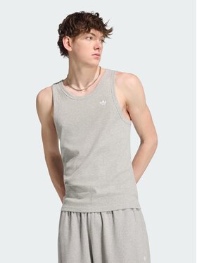 adidas adidas Tank top 164740 Szary Regular Fit
