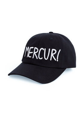 Mercur Mercur Czapka z daszkiem !? Logo Czarny