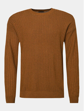 Sisley Sisley Sweter 1041T102A Brązowy Regular Fit