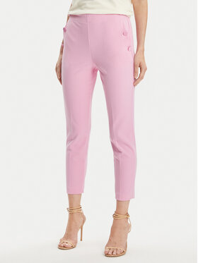 ViCOLO ViCOLO Pantaloni din material TB0113 Roz Regular Fit