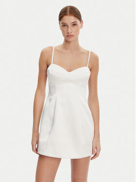 BARDOT BARDOT Coctailkleid 59817DB Weiß Slim Fit
