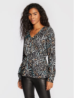 Comma Comma Bluza 2120360 Pisana Regular Fit
