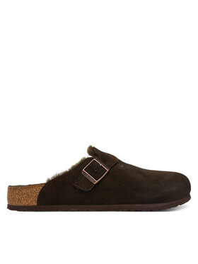 Birkenstock Birkenstock Ciabatte Boston Fur 1020567 Marrone
