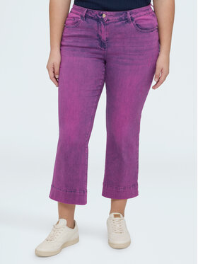 Fiorella Rubino Fiorella Rubino Jeansy P460T305251N019 Fioletowy Flare Fit