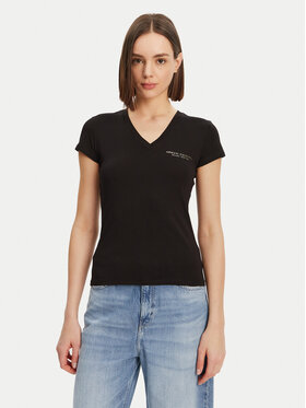 Armani Exchange Armani Exchange T-shirt 8NYT81 YJG3Z 52AK Crna Regular Fit