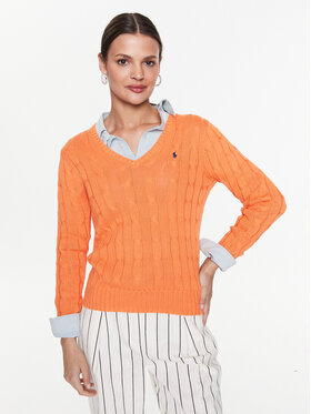 Polo Ralph Lauren Polo Ralph Lauren Sweater 211891641008 Narancssárga Slim Fit