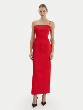 Bardot Bardot Večerné šaty Lucille 60179DB Červená Slim Fit