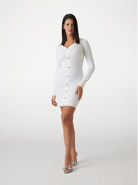 Guess Guess Sukienka codzienna 170069 Biały Classic Fit
