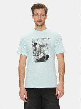 Blend Blend T-Shirt 20718283 Zelená Regular Fit