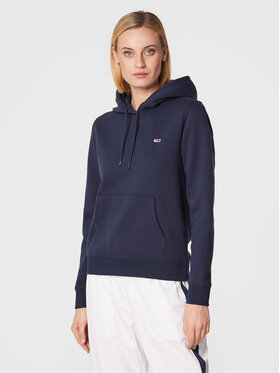 Tommy Jeans Tommy Jeans Суитшърт Fleece Hoodie DW0DW09228 Тъмносин Regular Fit
