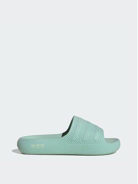 adidas adidas Klapki 152947 Zielony jasny