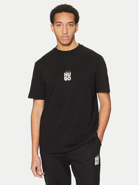 HUGO HUGO T-Shirt Dalsar 50530434 Schwarz Relaxed Fit