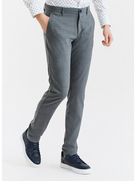 Pako Lorente Pako Lorente Spodnie materiałowe P23SF-WX-004 Szary Slim Fit