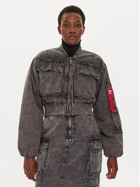 Alpha Industries Alpha Industries Куртка бомбер 148008 Сірий Regular Fit