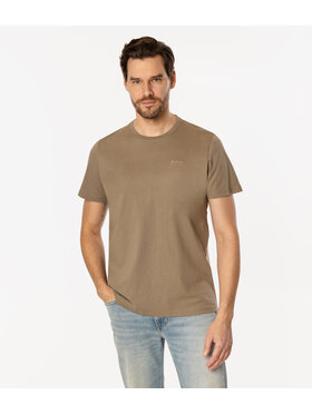 Lee Cooper Lee Cooper T-Shirt OBUTCH 875 Khaki Regular Fit