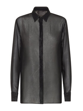 PHILIPP PLEIN PHILIPP PLEIN Košile 1879 Černá Fitted Fit