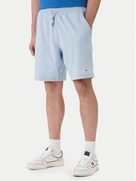 Tommy Hilfiger Tommy Hilfiger Sportiniai šortai Logo MW0MW43068 Žydra Regular Fit
