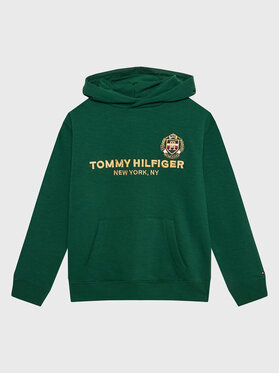 Tommy Hilfiger Tommy Hilfiger Bluza KB0KB07954 D Zielony Regular Fit