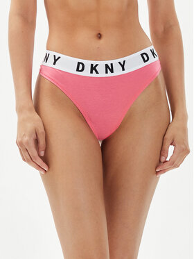 DKNY DKNY Kalhotky string DK4529 Růžová