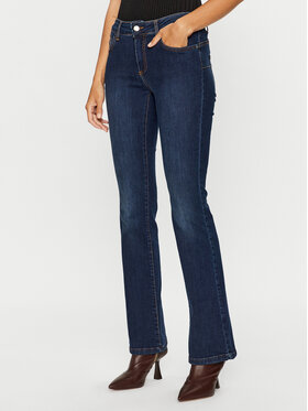 Rinascimento Rinascimento Jeans hlače CFC0115457003 Mornarsko modra Regular Fit