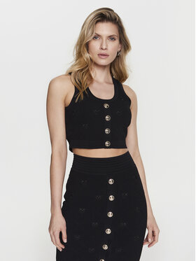 Pinko Pinko Top Lion 100148 A0HW Černá Slim Fit