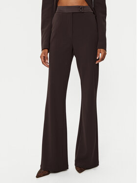 Imperial Imperial Παντελόνι υφασμάτινο P5E7IAW Καφέ Flare Fit