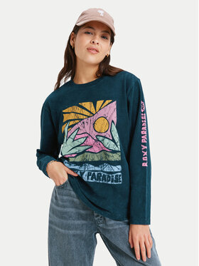 Roxy Roxy Блуза Hangloose Washed ERJZT06028 Черен Relaxed Fit