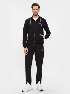 EA7 Emporio Armani EA7 Emporio Armani Jogginganzug 3DPV52 PJ05Z 1200 Schwarz Regular Fit