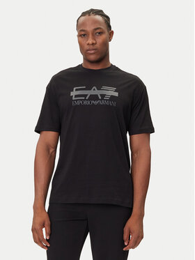 EA7 Emporio Armani EA7 Emporio Armani T-Shirt 7M001129 AF10375 UC001 Czarny Modern Fit