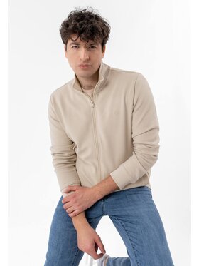 Volcano Volcano Bluza B-STRIPE Beżowy Regular Fit