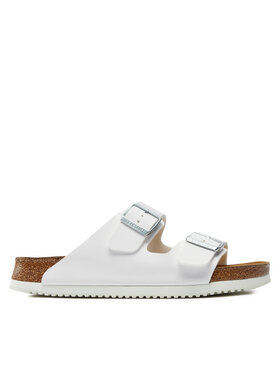 Birkenstock Birkenstock Παντόφλες Arizona Sl Bf 1018220 Λευκό