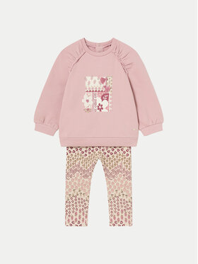 Mayoral Mayoral Komplet bluza i legginsy 2710 Różowy Regular Fit