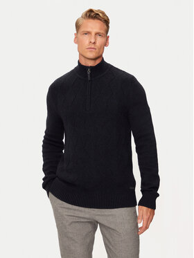 Pierre Cardin Pierre Cardin Sweter C5 51122/5076/6323 Granatowy Regular Fit