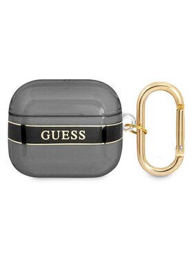 Guess Guess Etui na słuchawki AirPods 3 Czarny