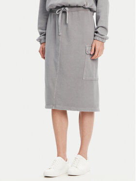 United Colors Of Benetton United Colors Of Benetton Fustă midi 39BLD000E Gri Regular Fit