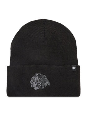 47 Brand 47 Brand Căciulă Chicago Blackhawks H-HYMKR04ACE-BKC Negru