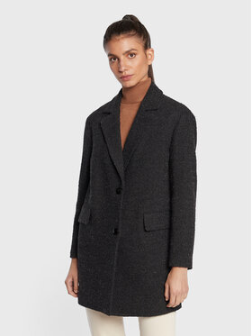 Sisley Sisley Преходно палто 2Q7DLN00R Сив Regular Fit