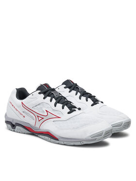 Mizuno Čevlji Za športe V Zaprtih Prostorih Wave Phantom 3 X1GA2260 Bela