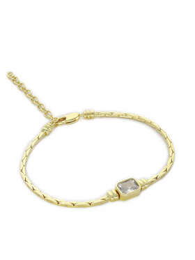 Luv AJ Luv AJ Гривна Camille Chain Bracelet FW22-B-CCB-G Златист