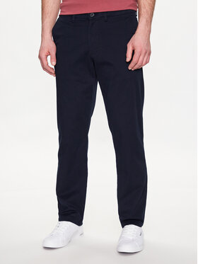 Selected Homme Selected Homme Chinosy 16087665 Granatowy Straight Fit