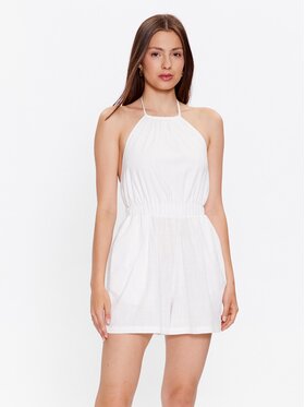 Glamorous Glamorous Salopetă CK6992 Alb Regular Fit