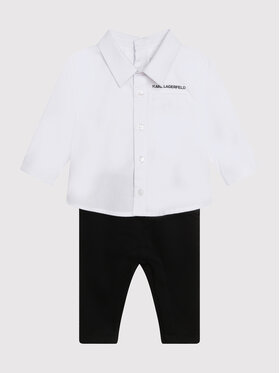 KARL LAGERFELD KARL LAGERFELD Бебешки гащеризон без стъпала Z94064 S Цветен