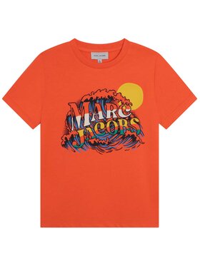 The Marc Jacobs The Marc Jacobs T-Shirt W25588 S Pomarańczowy Regular Fit