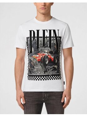 PHILIPP PLEIN PHILIPP PLEIN T-Shirt 31680 Bílá Regular Fit