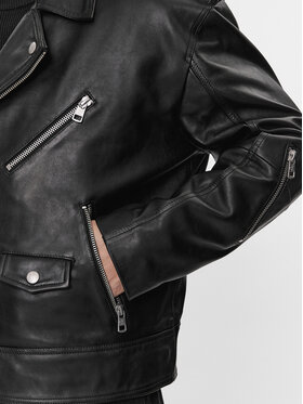 Μπουφάν δερμάτινο Calvin Klein Jeans φωτογραφία