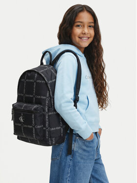 Calvin Klein Jeans Calvin Klein Jeans Plecak City Grid Aop IU0IU00711 Czarny