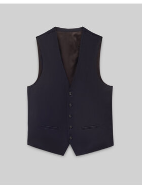 Borgio Borgio Kamizelka marradi Granatowy Slim Fit