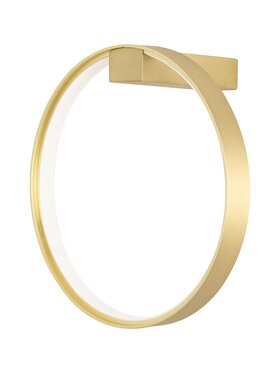 MIAhome MIAhome Lampa ścienna kinkiet ścienny CIRCLE WALL złota Złoty