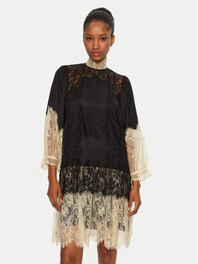 Munthe Munthe Koktel haljina 244131324444 Crna Relaxed Fit